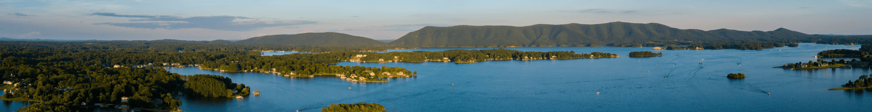 View of Smith Mountain from the lake