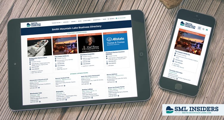 Brian and Lisa Raub on deck overlooking the water