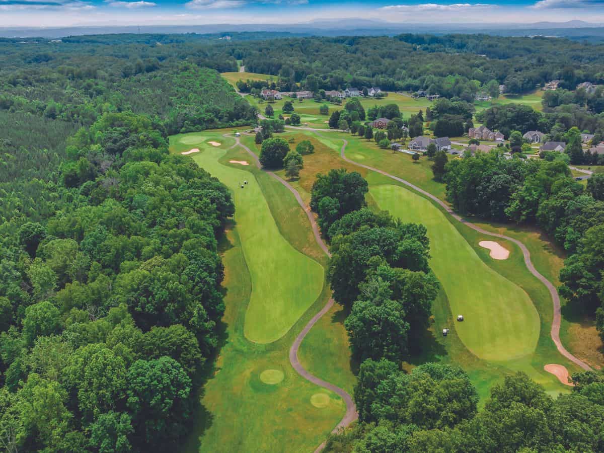 wake behind a boat at Smith Mountain Lake